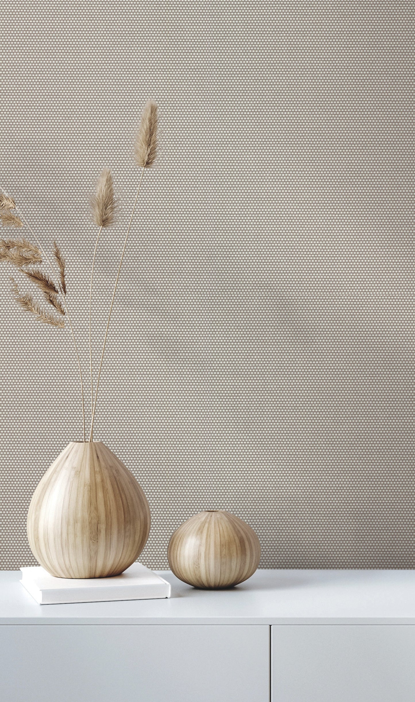 York Wallcoverings Quietwall Varna Husky Grey Wallpaper Textures Greys - HW3667R