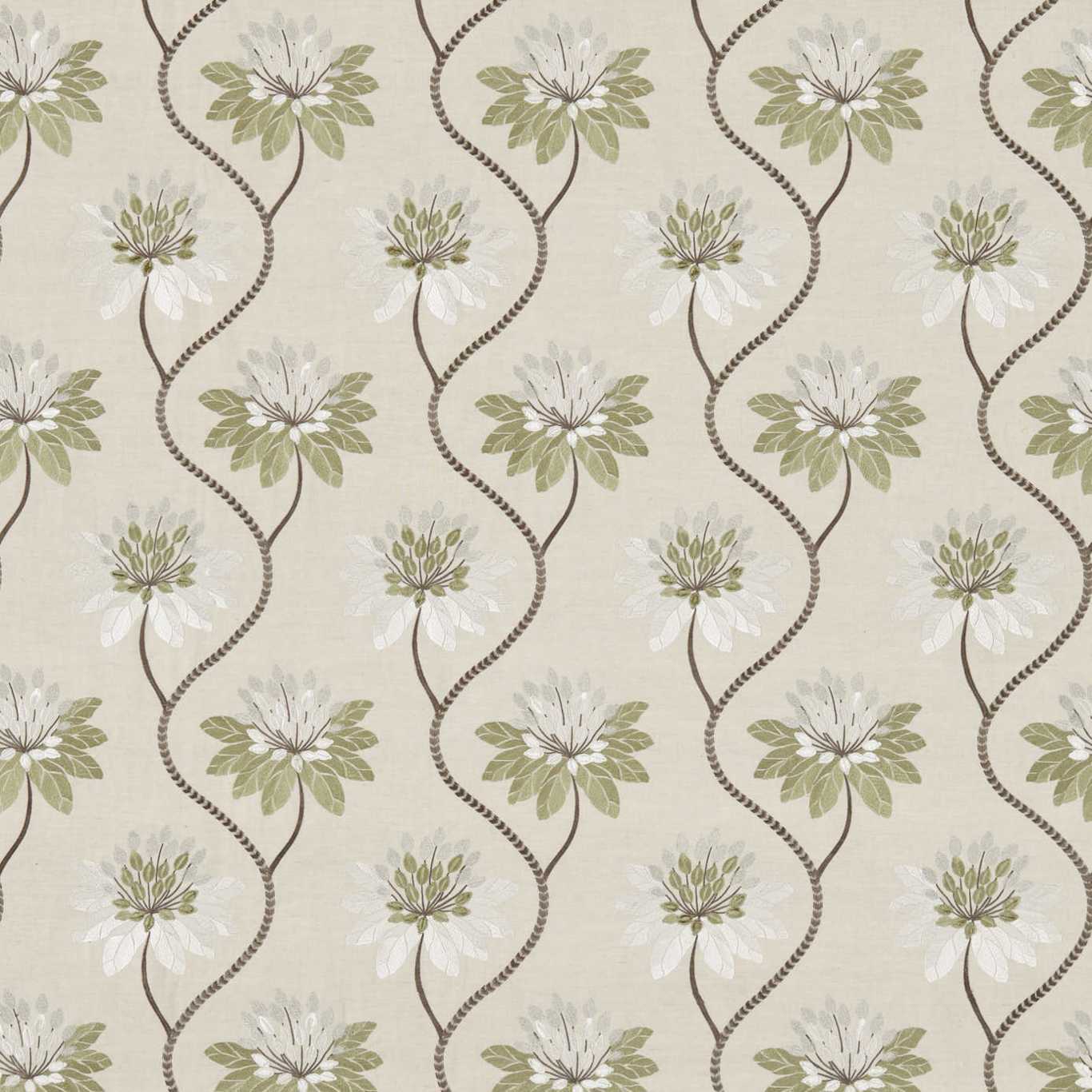 HARLEQUIN Eloise Fabric Contemporary, Floral Avocado - HWHI131543