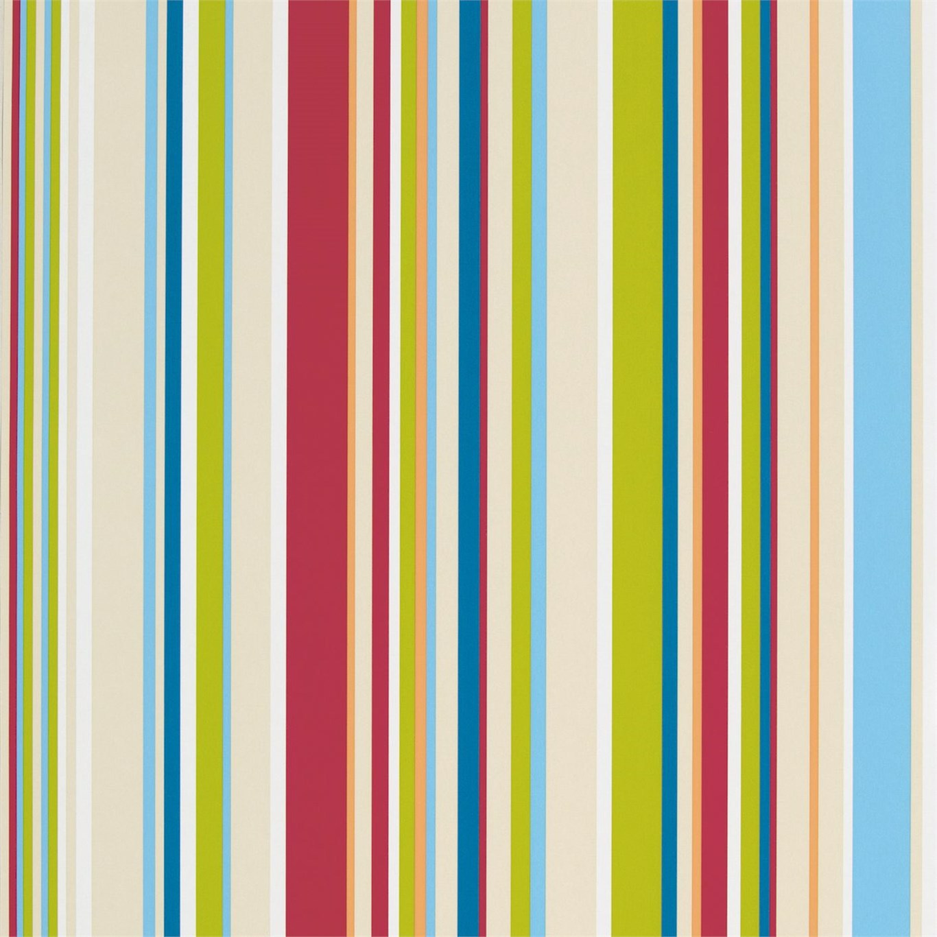 HARLEQUIN Rush Wallpaper Kids Strawberry,Sailor Blue, Apple,Neutrals Gravure Printed Wallpaper - HWO70532