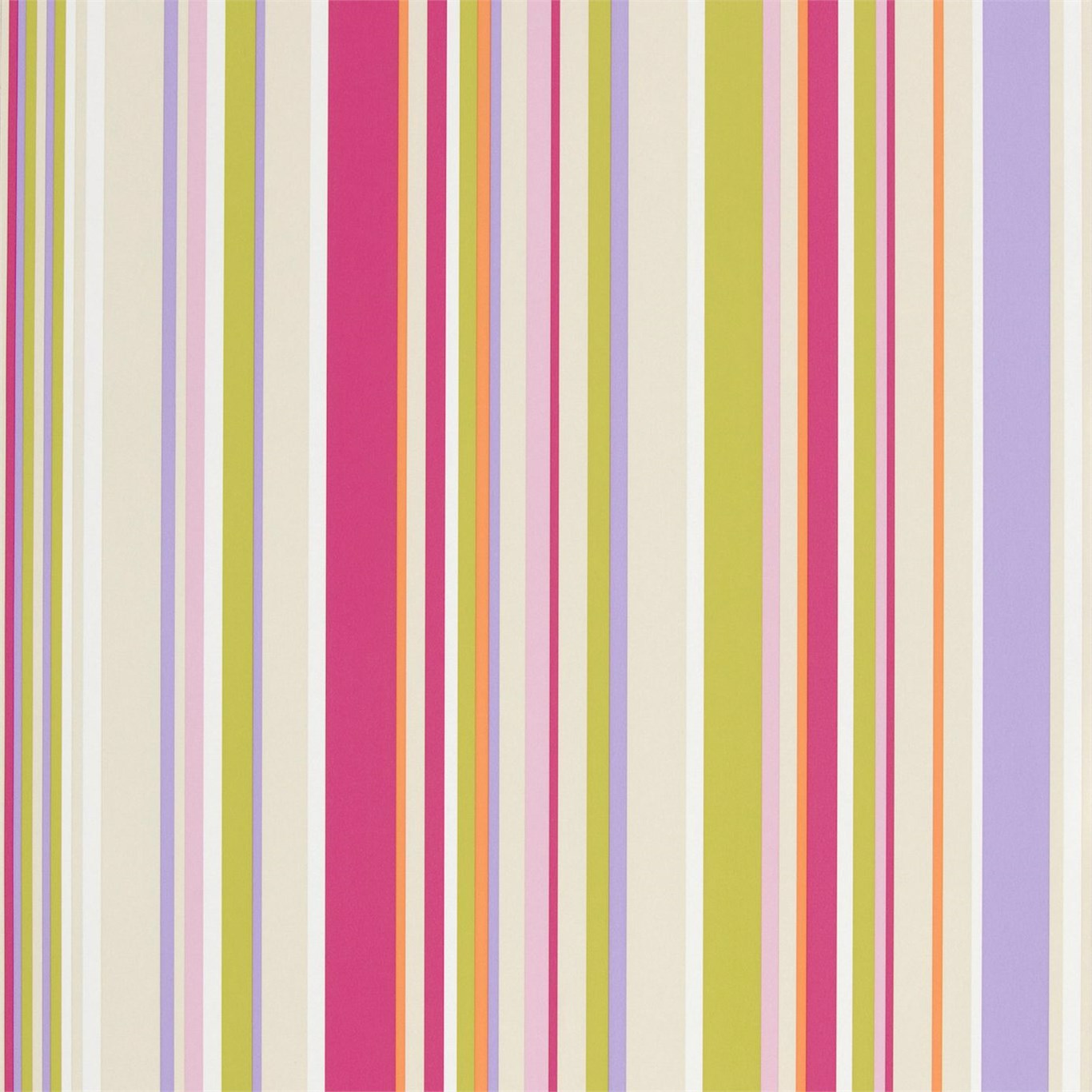 HARLEQUIN Rush Wallpaper Kids Fuchsia,Apple,Lilac,Neutrals Gravure Printed Wallpaper - HWO70536
