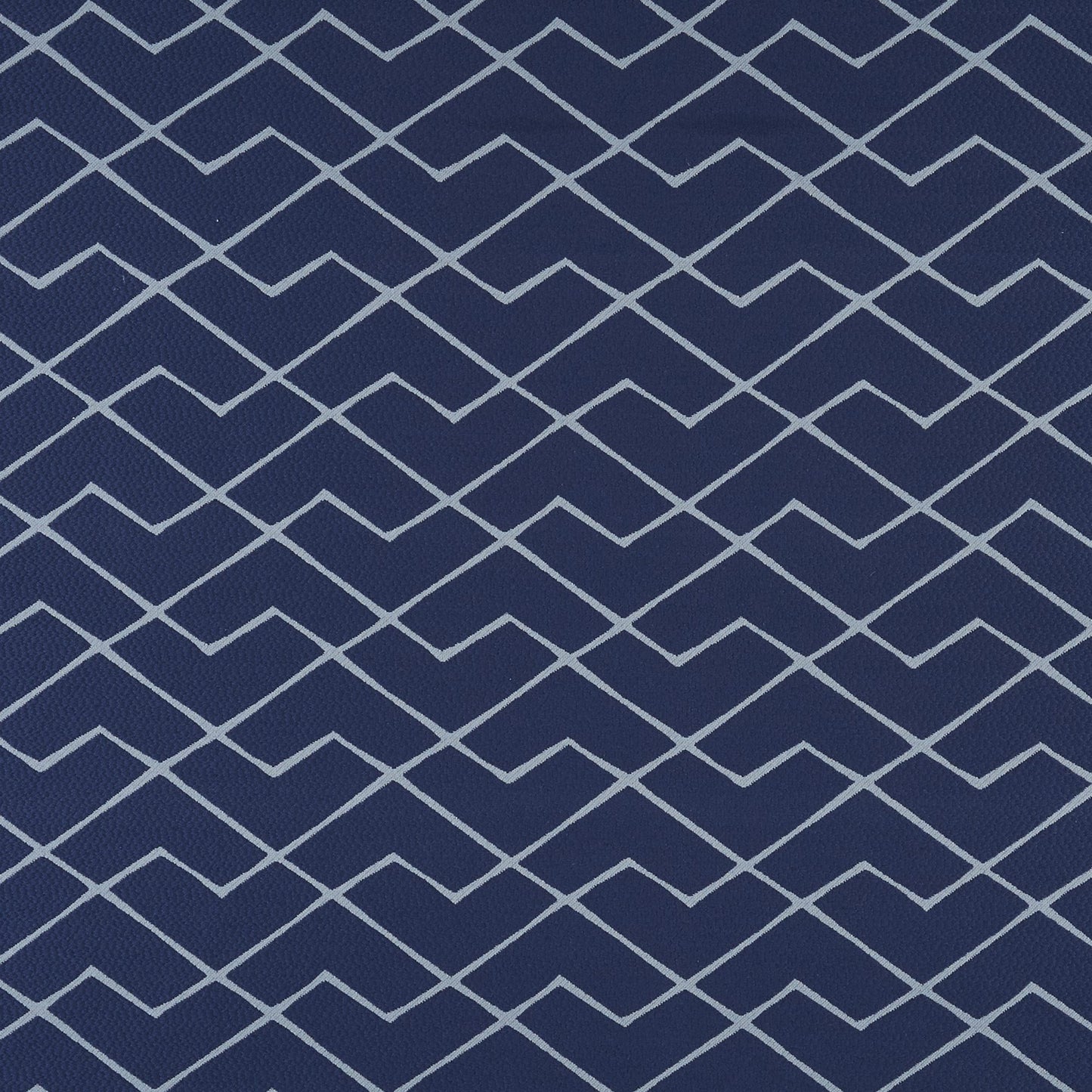 Geometric pattern of wavy lines on a blue background
