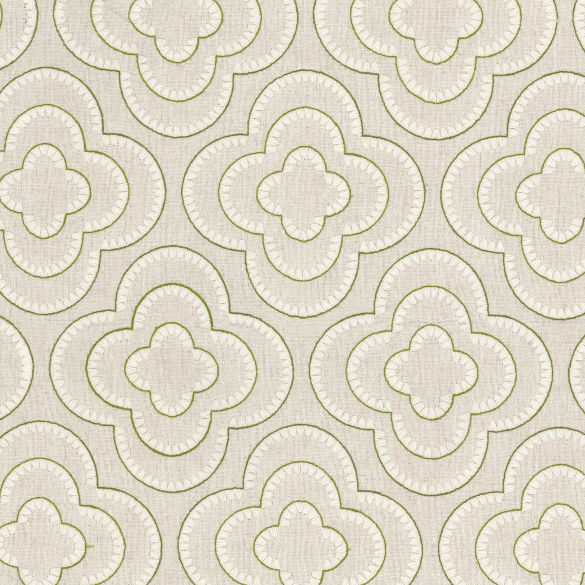 STOUT TEXTILES MULTIPURPOSE,EMBROIDERIES TRANSITIONAL,, MEDALLION PISTACHIO - IRVI-1