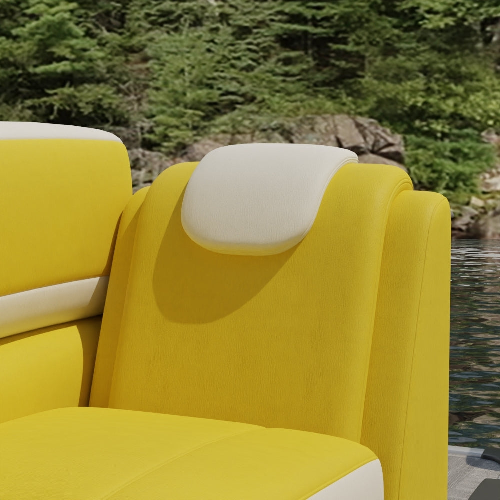 NICHOLASJOHN INC NJ-HOCK Yellow Solid Fabric - NJ25-1777