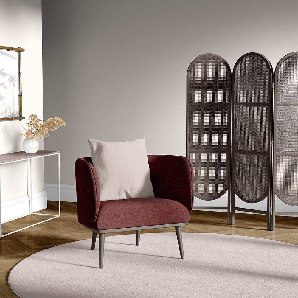 NICHOLASJOHN INC NJ-THOMAS Chili Red Solid Fabric - NJ25-1792