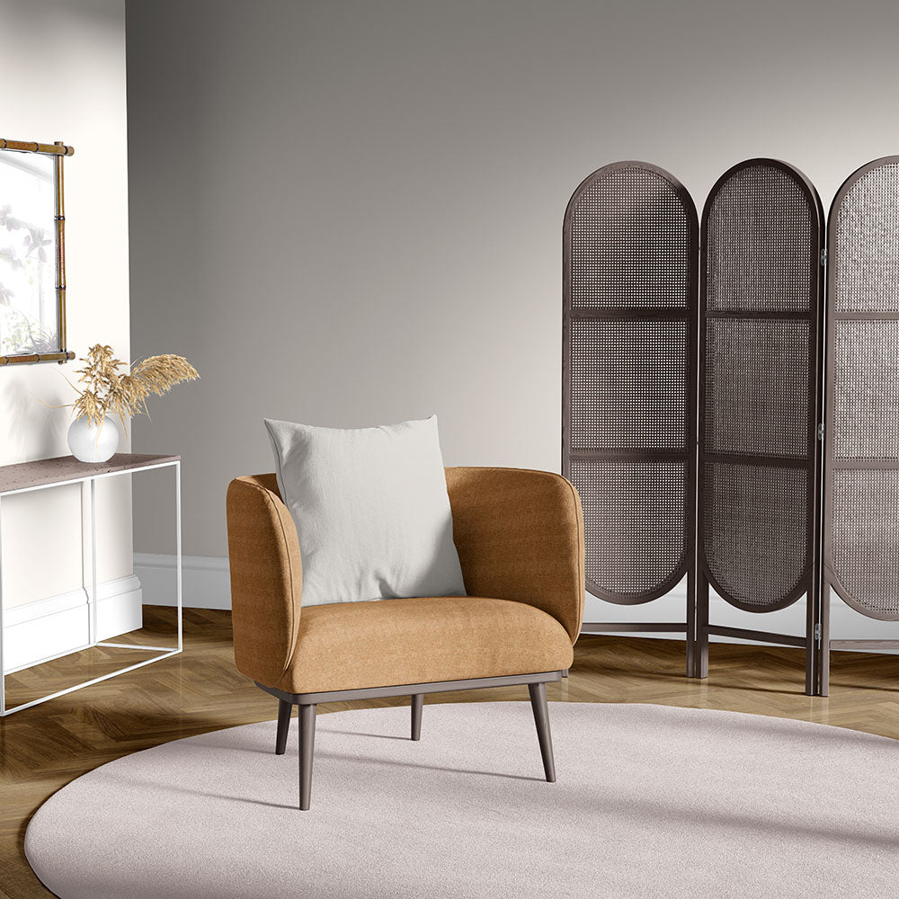 NICHOLASJOHN INC NJ-THOMAS Celeste Orange Solid Fabric - NJ25-1798