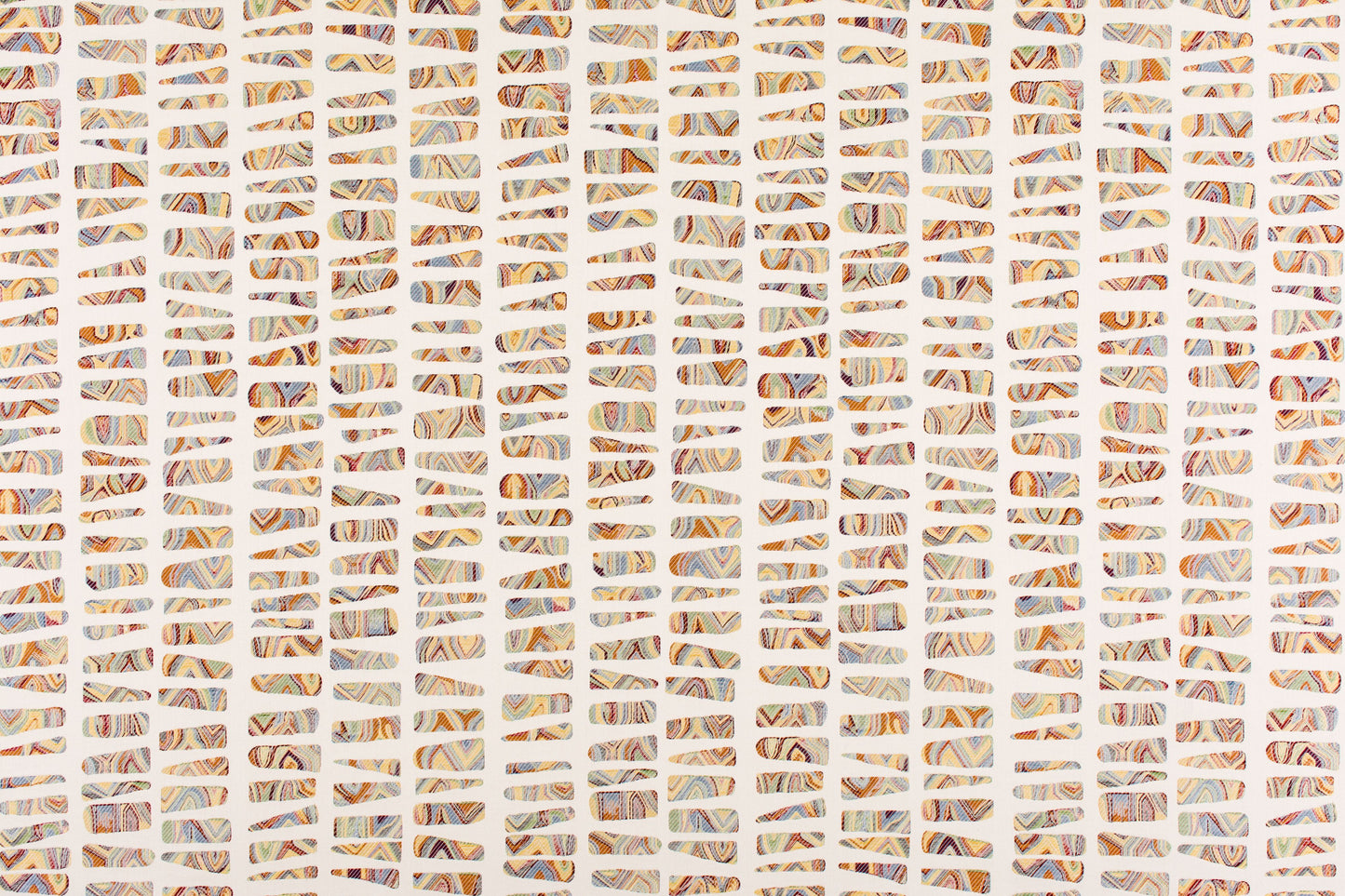 SCALAMANDRE GALISTEO FABRIC IVORY/MULTI - JM 00017274 NEW SKU # JM72740001