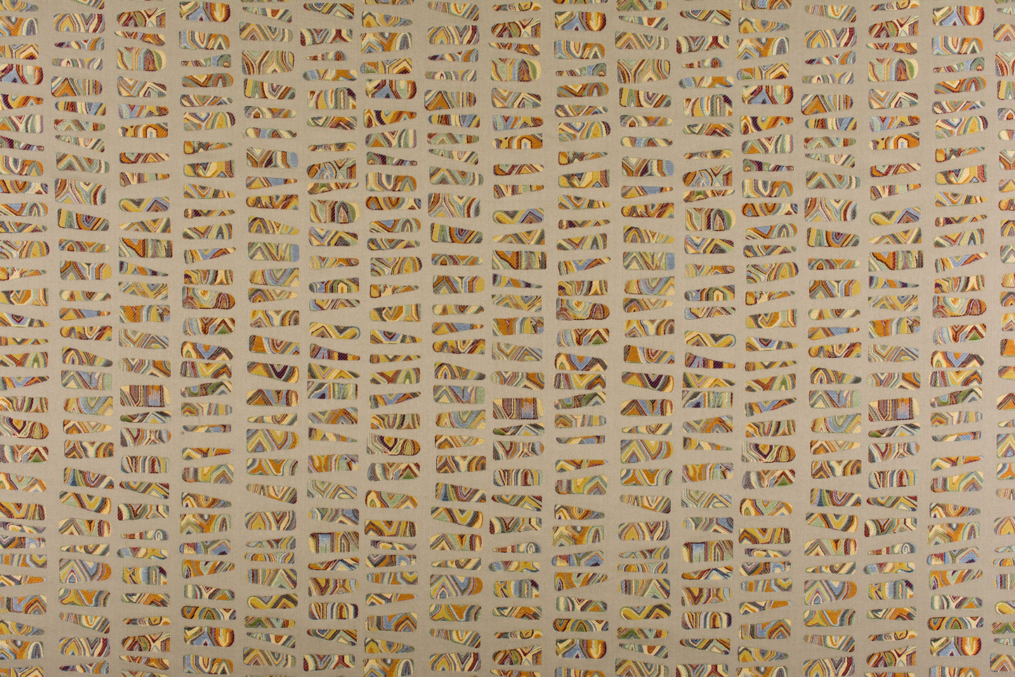 SCALAMANDRE GALISTEO FABRIC GREY/MULTI - JM 00027274 NEW SKU # JM72740002