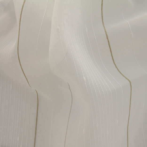 JF Fabrics JOAN 32 Fabric Traditional,Transitional,Contemporary,Stripe Brown Double Width,Embroidery - 5011332 J5941