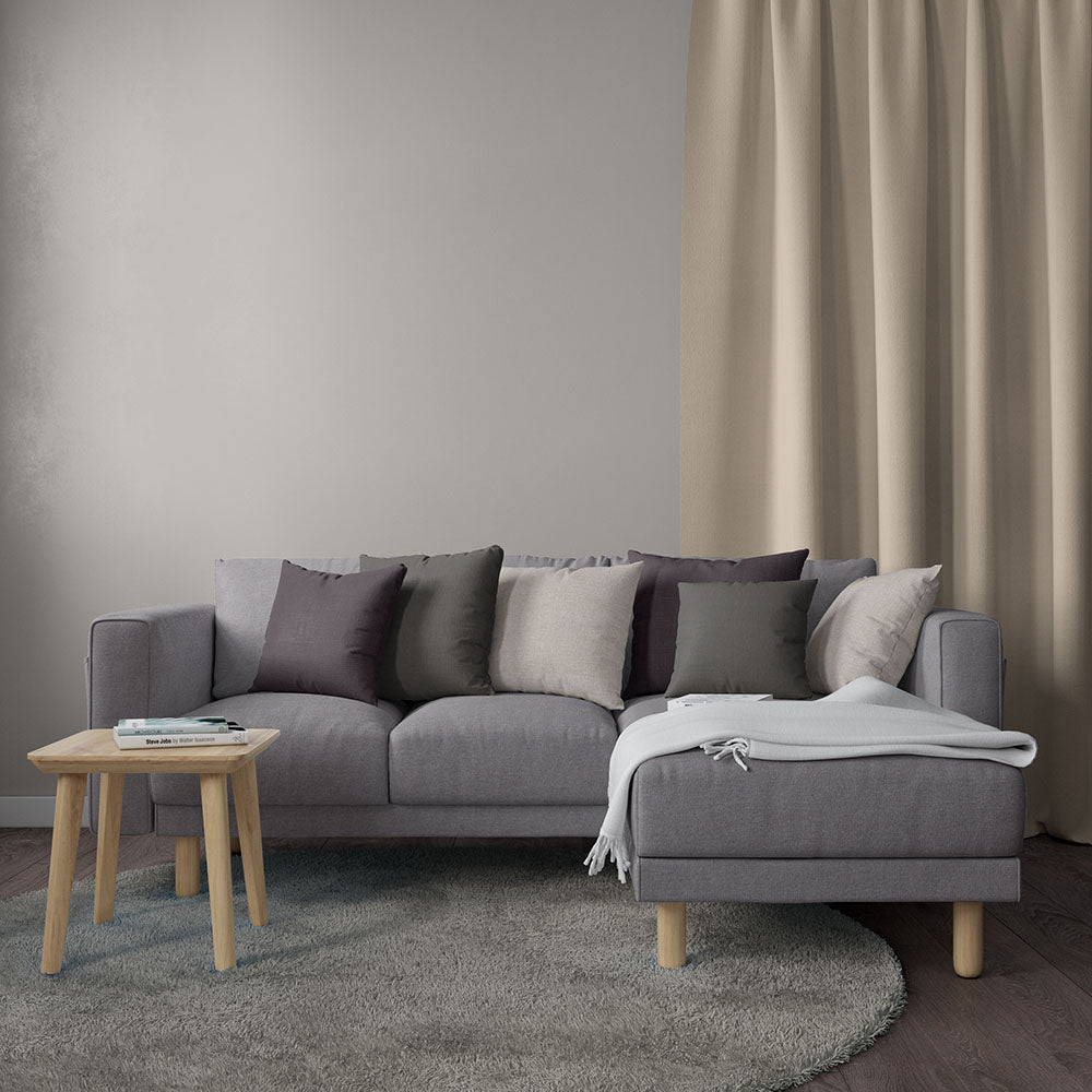 NICHOLASJOHN INC NJ-PERRY Ash Solid Fabric - NJ25-1843