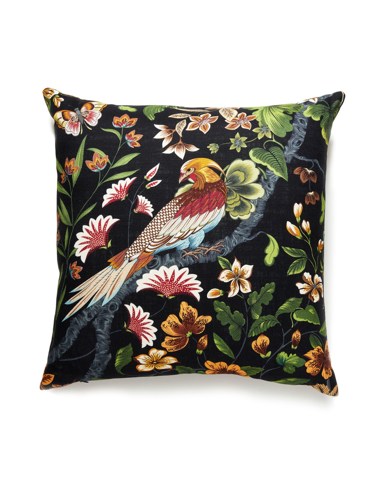 SCALAMANDRE PILLOWS BIRD / ANIMAL
BOTANICAL / FOLIAGE
FLORAL SQUARE - JP 0002SDDK1340 NEW SKU # JPSDDK13400002