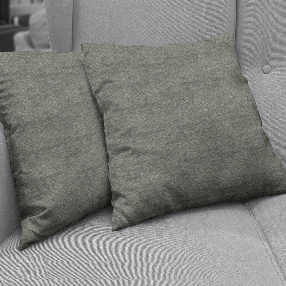 Pewter woven plain fabric NJ25-1849 showing texture and neutral grey tone perfect for upholstery, home décor, drapery and sewing projects.