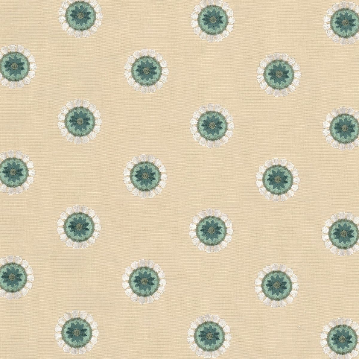 STOUT TEXTILES MULTIPURPOSE,EMBROIDERIES TRANSITIONAL,, FLORAL BAY - KAZO-3