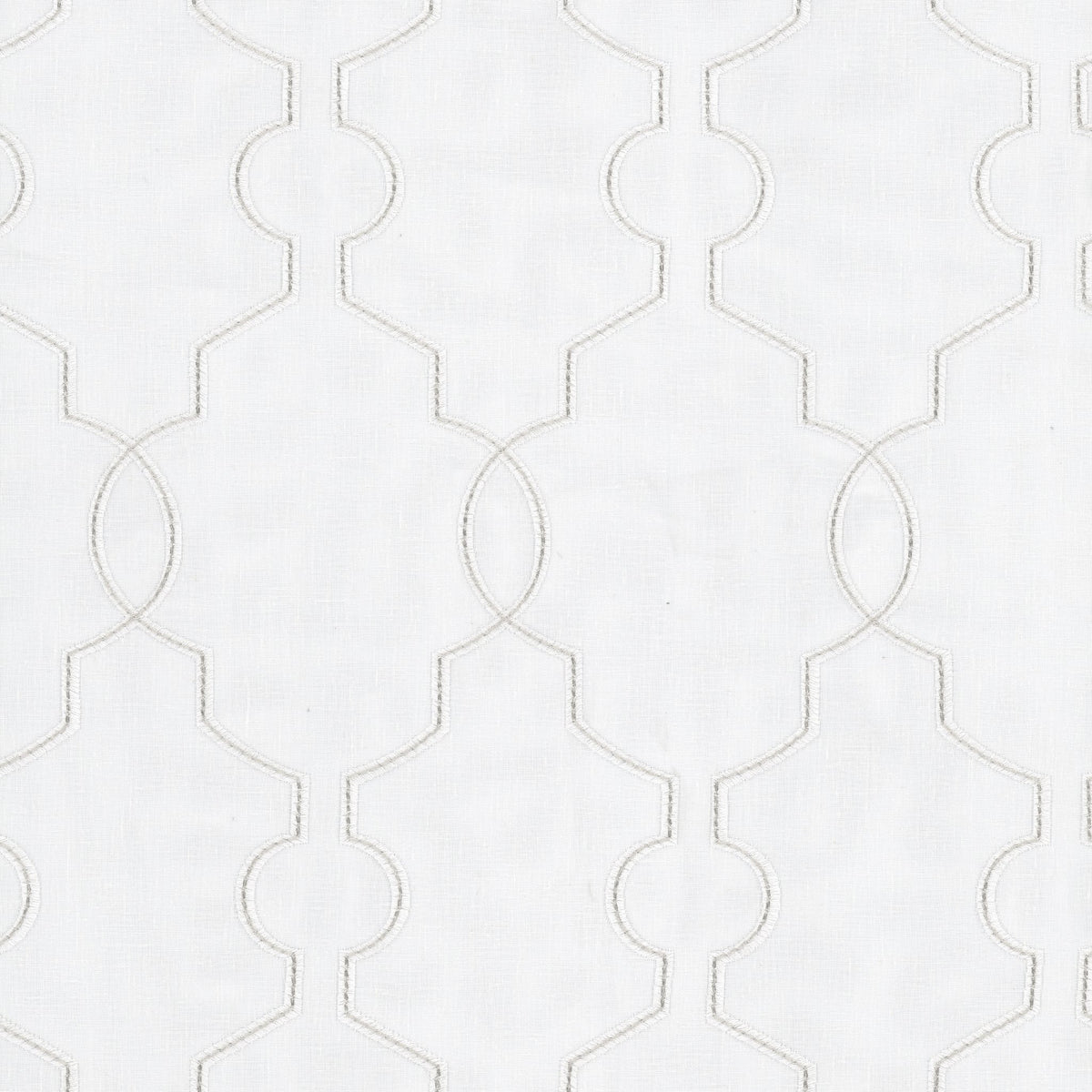 STOUT TEXTILES DRAPERY,EMBROIDERIES TRANSITIONAL,, OGEE EGGSHELL,IVORY - KENT-1
