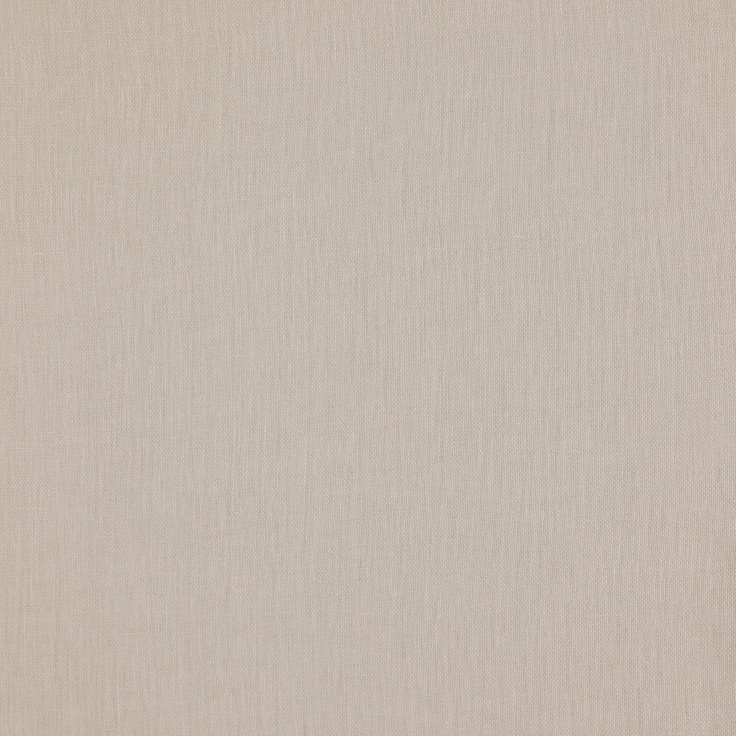 Beige linen fabric texture swatch with natural weave, neutral upholstery or home decor material.