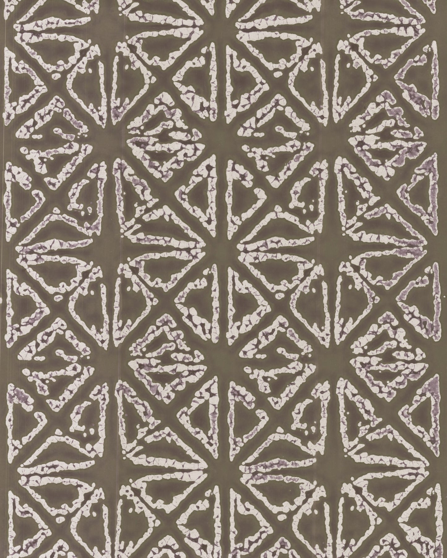York Wallcoverings Ronald Redding Empire Diamond Grey Wallpaper Geometrics Greys - KT2111