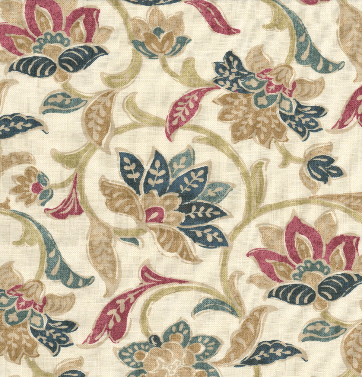 STOUT TEXTILES MULTIPURPOSE,PRINT TRANSITIONAL,, FLORAL BERRY - LARS-1