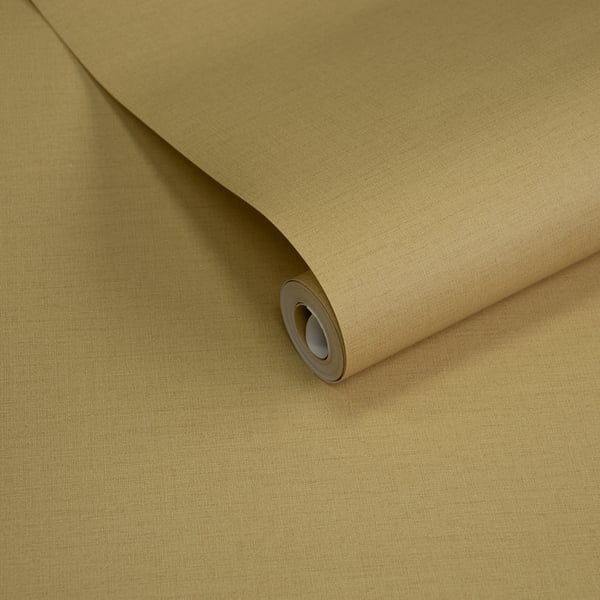 Galerie Wallcoverings Off The Wall Nuance Plain Texture Galerie Wallcoverings Yellow - LB25127