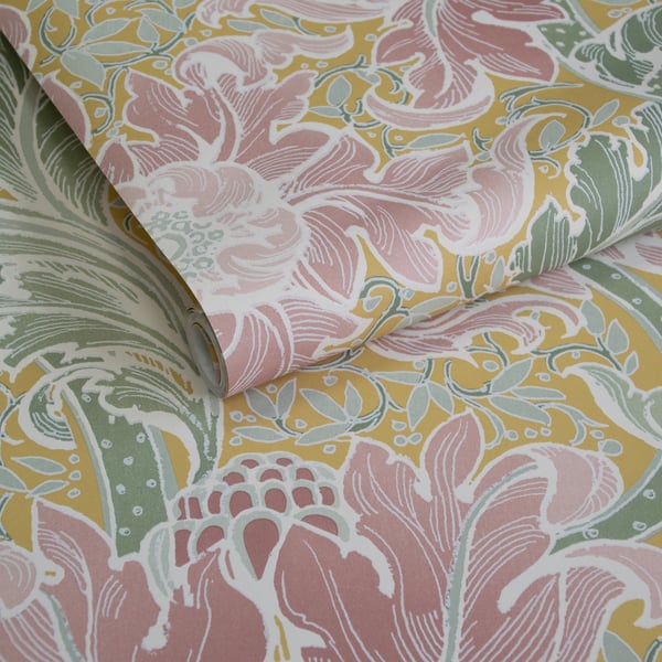 Galerie Wallcoverings Off The Wall Morris Major Galerie Wallcoverings Yellow - LB25141