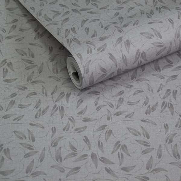 Galerie Wallcoverings Off The Wall Tit Willow Galerie Wallcoverings Silver Grey - LB25158