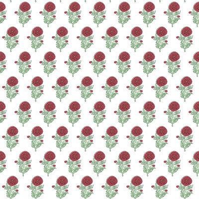 GASTON Y DANIELA OUTLET PLASENCIA WP PRINT--BOTANICAL & FLORAL-SMALL SCALE ROJO - LCW1018.001.0