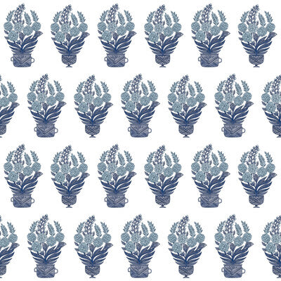 GASTON Y DANIELA CELORIO WP PRINT--BOTANICAL & FLORAL- AZUL - LCW1020.002.0 OUTLET