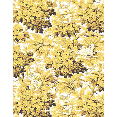 GASTON Y DANIELA VEGACERVERA WP PRINT--TOILE- OCRE - LCW1033.003.0 OUTLET