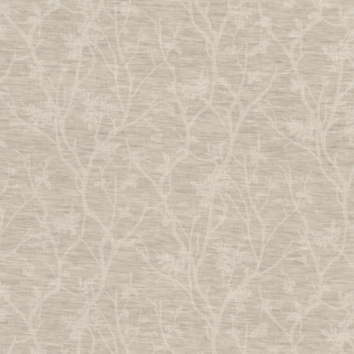 STOUT TEXTILES DRAPERY,SHEER TRANSITIONAL,, FLORAL CHAMPAGNE - LEIC-2