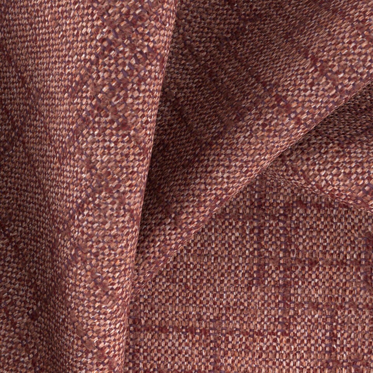 JF FABRICS Lennon 45 J9771 Boucle Plain, Texture Deep Red, Plum, Clay Boucle - 10124445