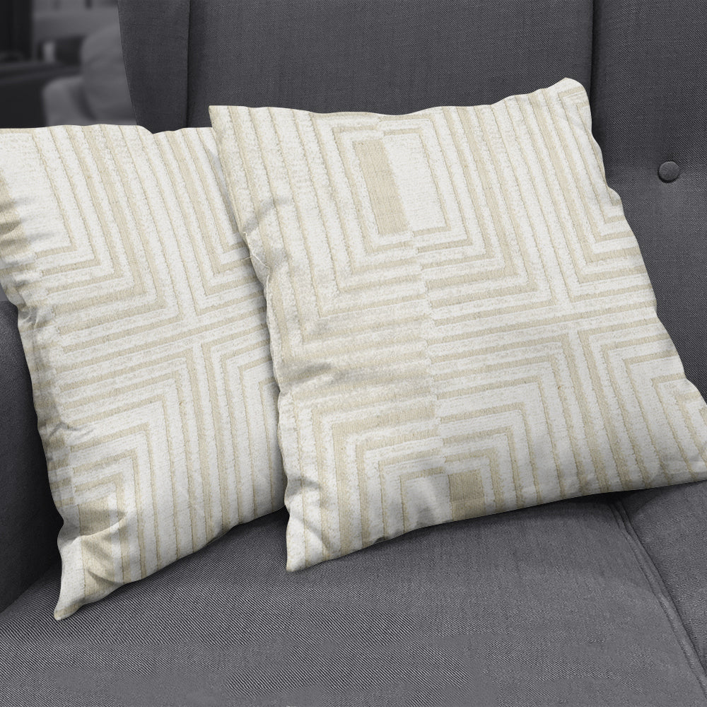 NICHOLASJOHN INC NJ-LEO Alabaster Velvet,Geometric Fabric - NJ25-1885