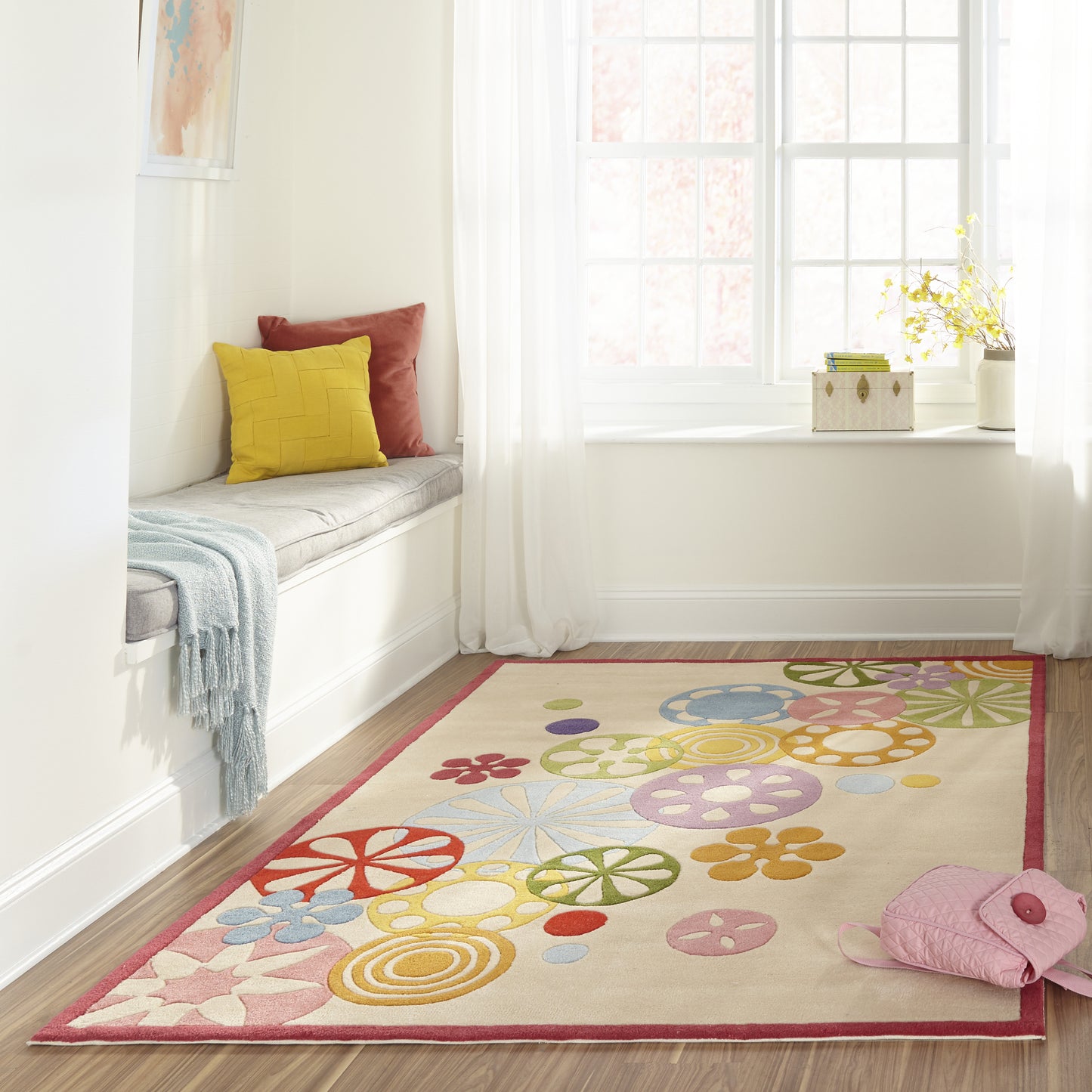 Momeni Rugs Lil Mo Hipster 5'X7' - LMOTWLMT-8IVY5070