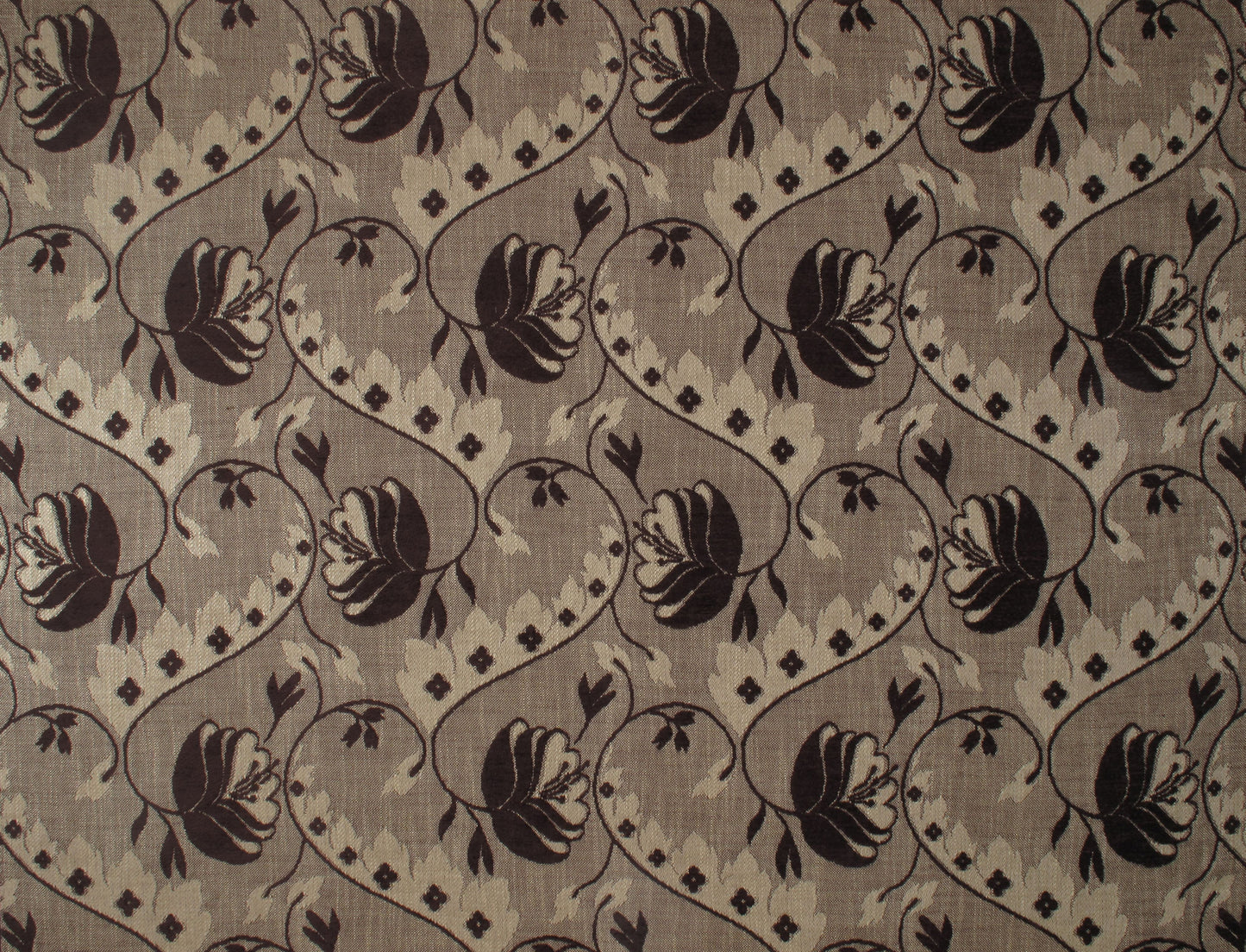 SCALAMANDRE OUTLET FABRIC ALDEN FABRIC CHOCOLATE - LM 00253098 NEW SKU # LM30980025