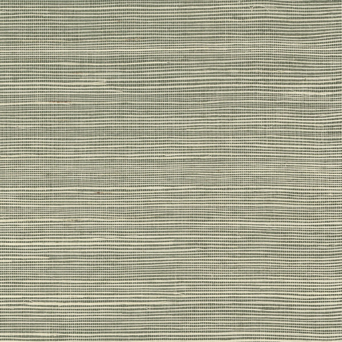 Lillian August Luxe Retreat Sisal Grasscloth Grasscloth Coastal Green Satin - LN11844