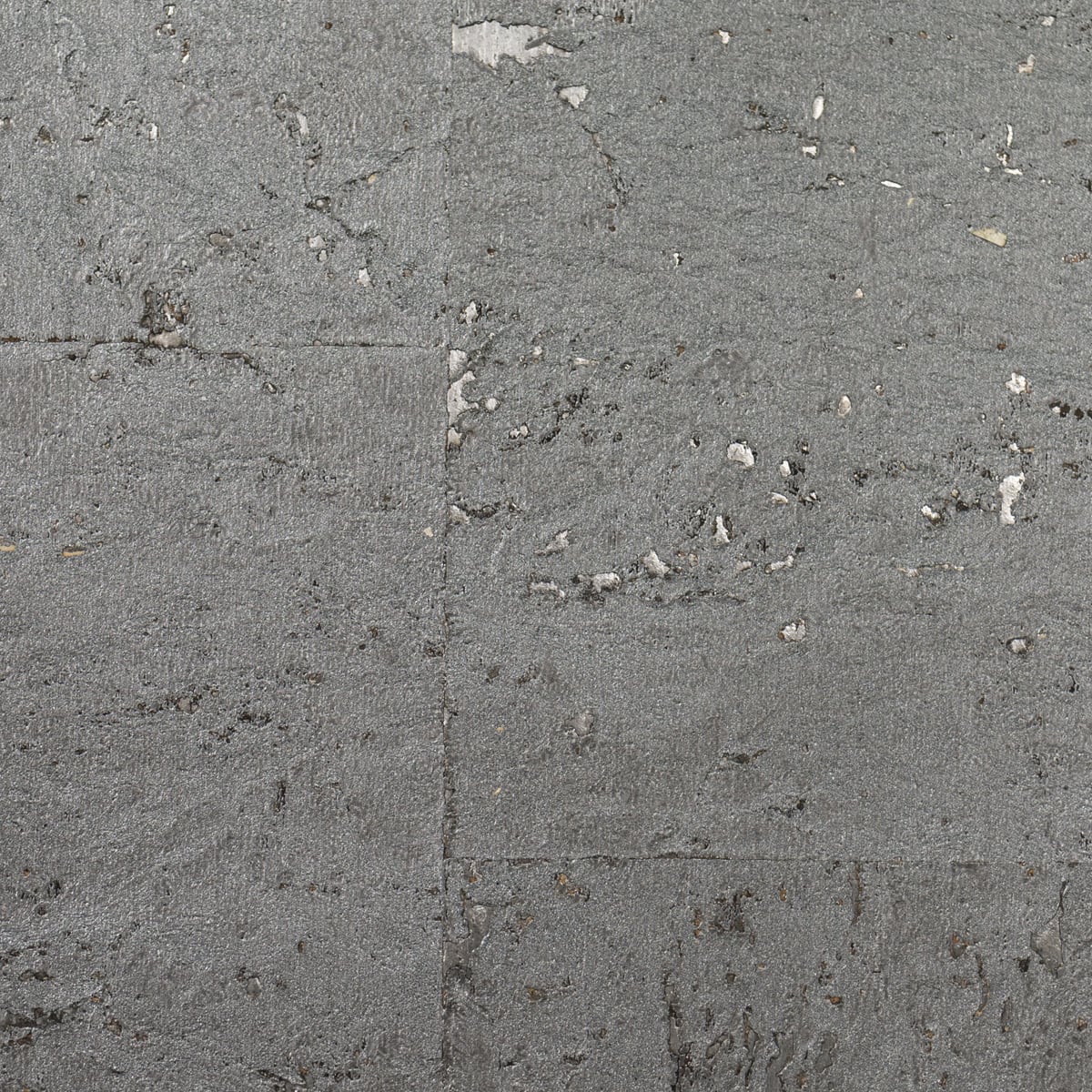 Lillian August Lillian August Grasscloth Binder Cork Grasscloth Contemporary Silver Metallic - LN11861