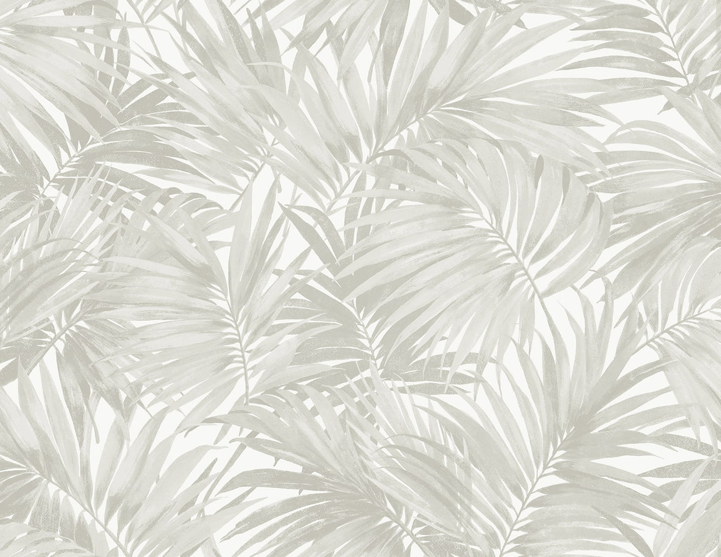 Lillian August Coastal Haven Cordelia Tossed Palms Botanical Coastal Grey Matte - LN40707