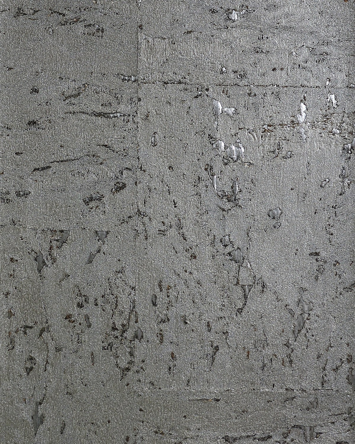 Lillian August Lillian August Natural Textured Wallcoverings 2 Cork on Metallic Backing Grasscloth Contemporary Silvers & Pewters Metallic - LN50074