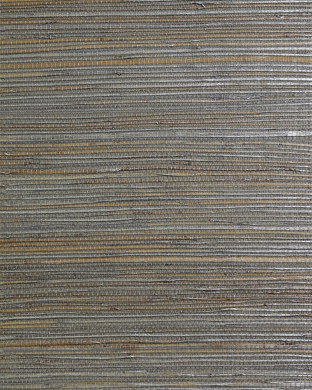 Lillian August Lillian August Natural Textured Wallcoverings 2 Raw Jute Grasscloth Contemporary Silvers & Pewters Satin - LN50089