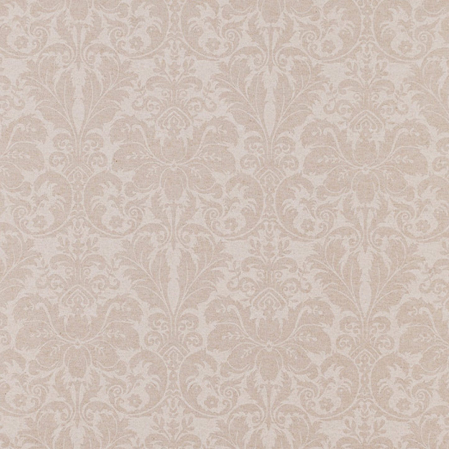 JF Fabrics LOMBARD 91 Fabric Traditional,Transitional,Contemporary,Floral Creme,Beige Damask,Linen,Print,Linen Texture - 5074391 J6001
