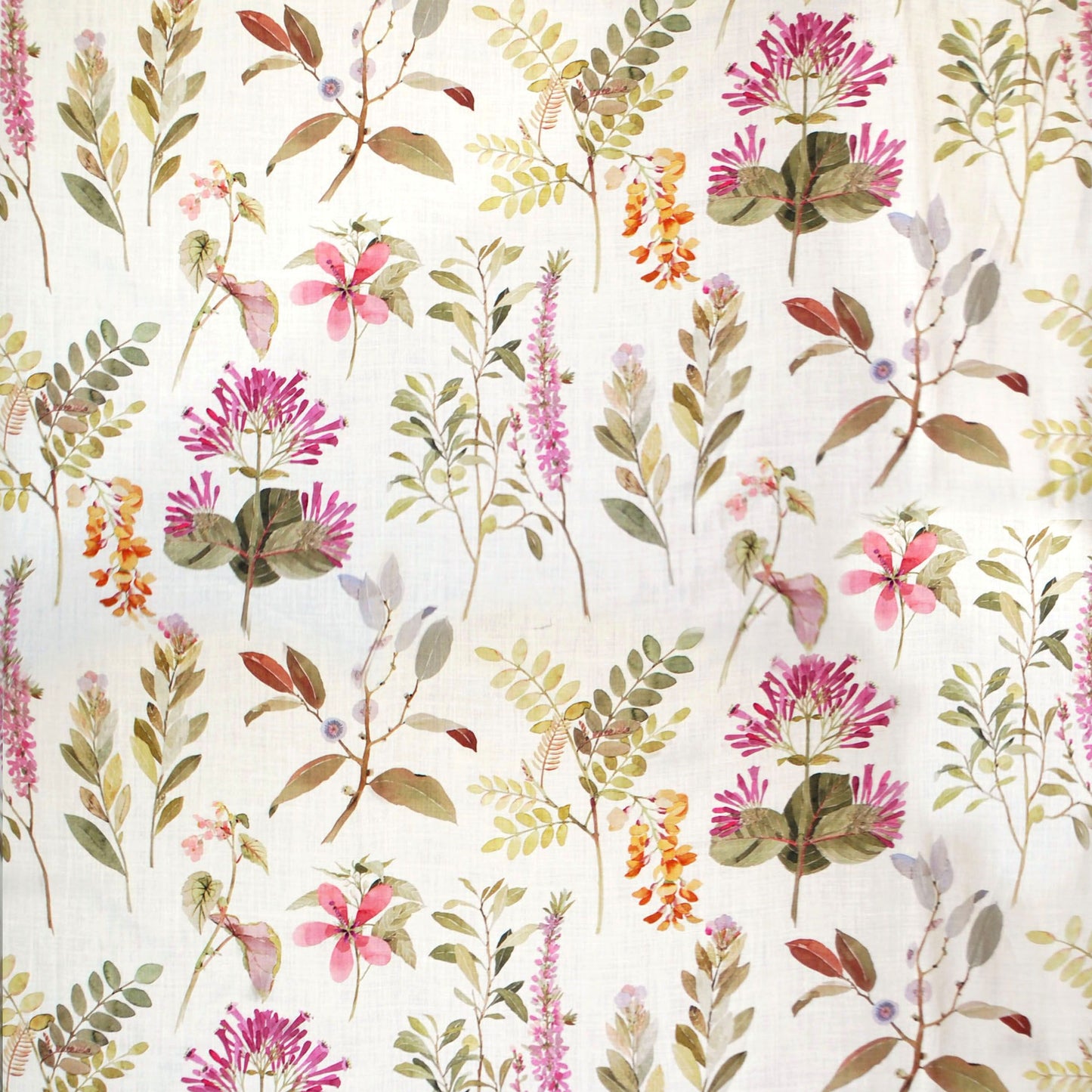 SCALAMANDRE SISSINGHURST FABRIC PURPLE / MULTI - LO 00015016 NEW SKU # LO50160001