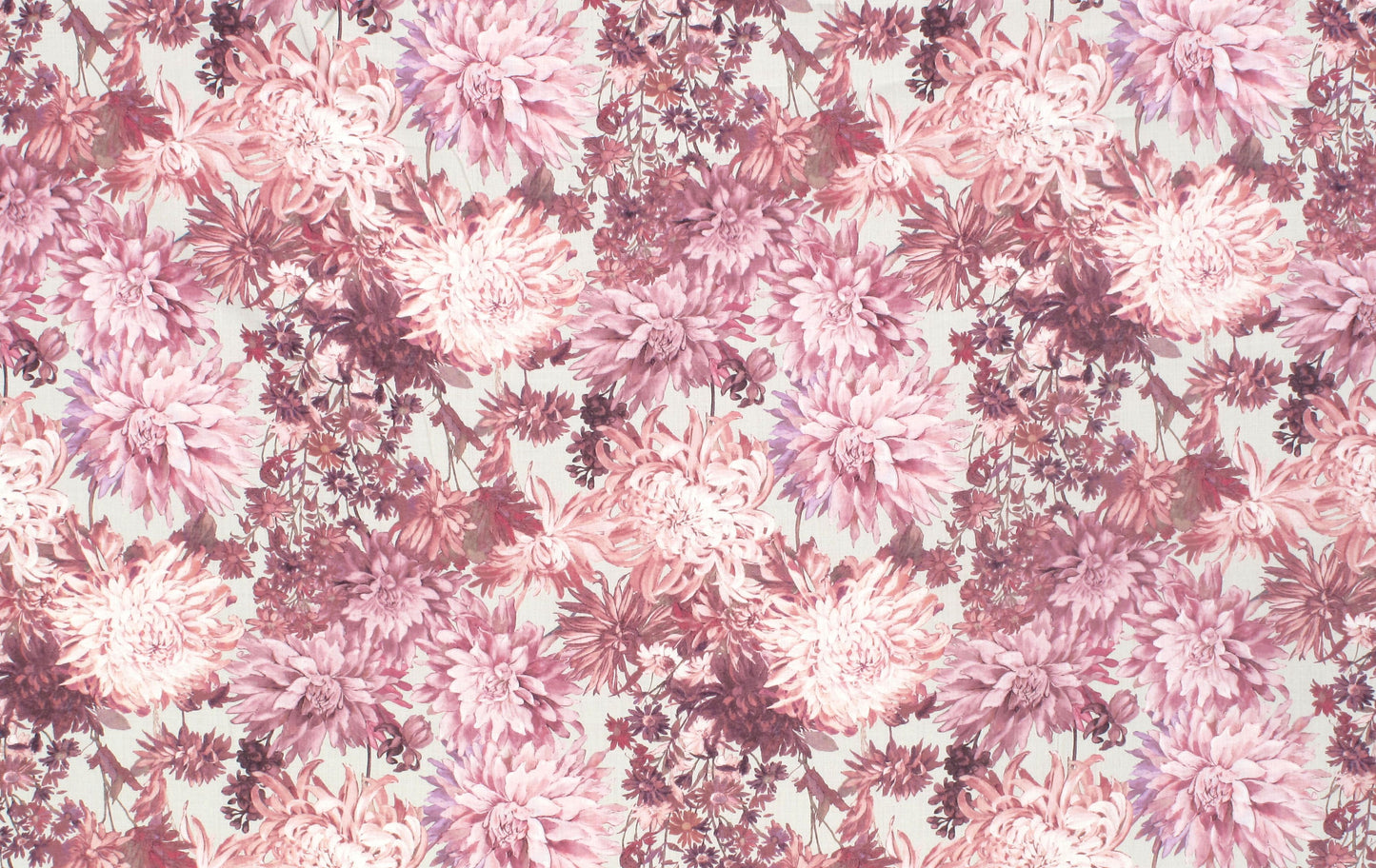 SCALAMANDRE GREY'S FLOWER GARDEN FABRIC PINKS - LO 00028037 NEW SKU # LO80370002