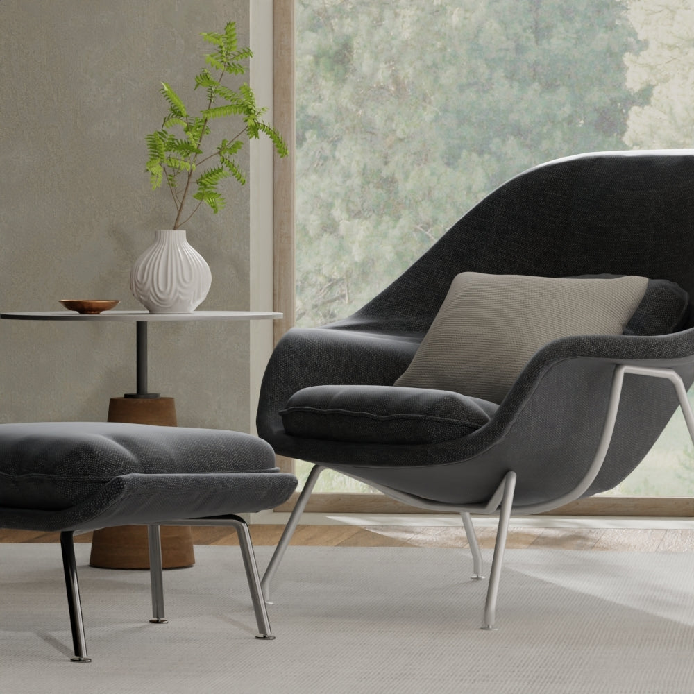 NICHOLASJOHN INC NJ-NORA Coal Solid Fabric - NJ25-2011