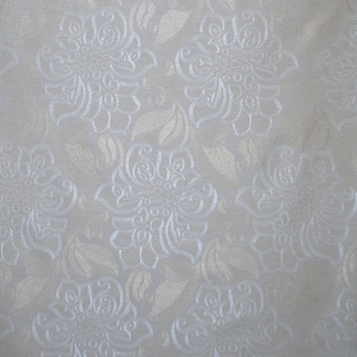SCALAMANDRE OUTLET FABRIC BELTRANO FABRIC IVORY - LU 0001P059 NEW SKU # LUP0590001