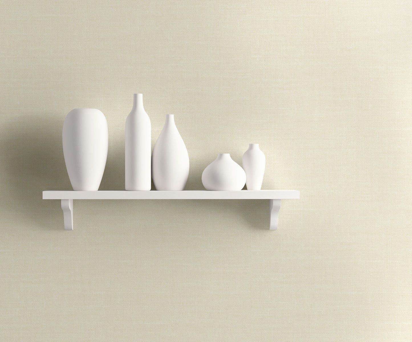 Seabrook Designs Living with Art Hopsack Embossed Vinyl Embossed Vinyl Contemporary Beige Matte - LW51115