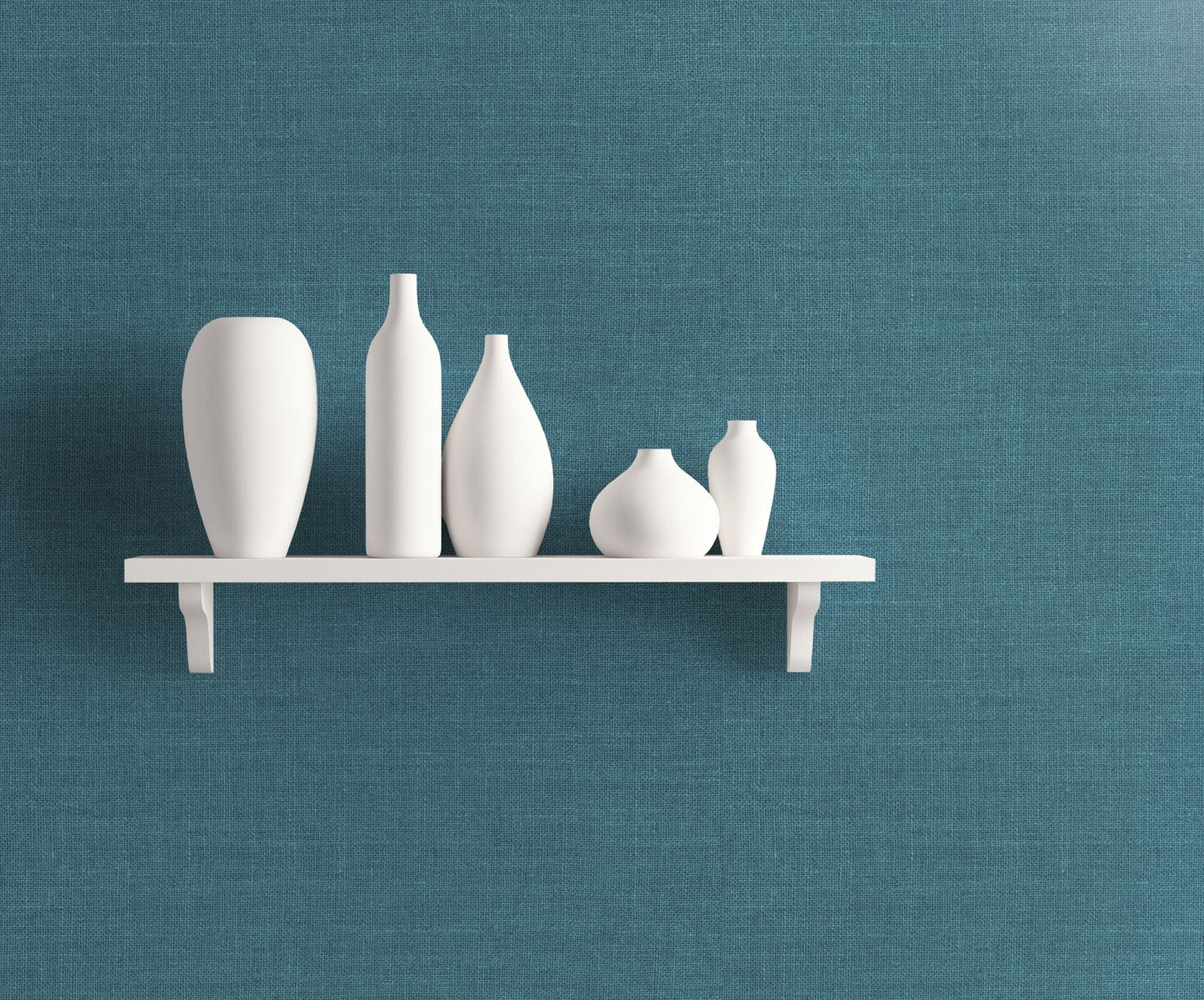 Seabrook Designs Living with Art Hopsack Embossed Vinyl Embossed Vinyl Contemporary Teal Matte - LW51124