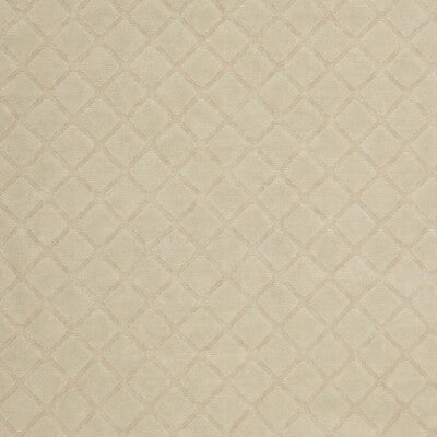 Light beige fabric with a subtle diamond pattern, soft texture ideal for upholstery or decor accents