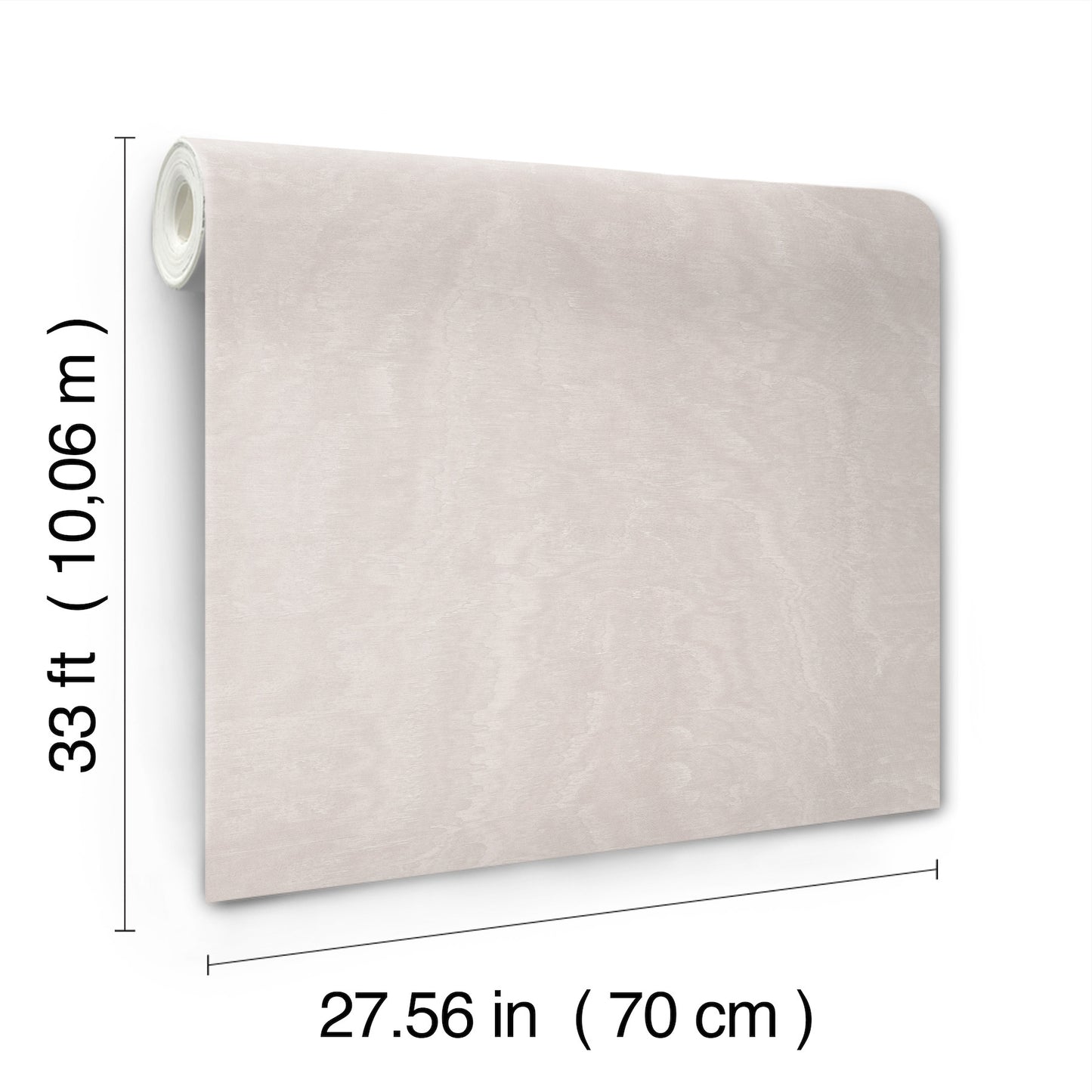 York Wallcoverings Antonina Vella Shimmering Moire Dove Textured Wallpaper Abstract Traditional Dove Wallpaper - MA34920