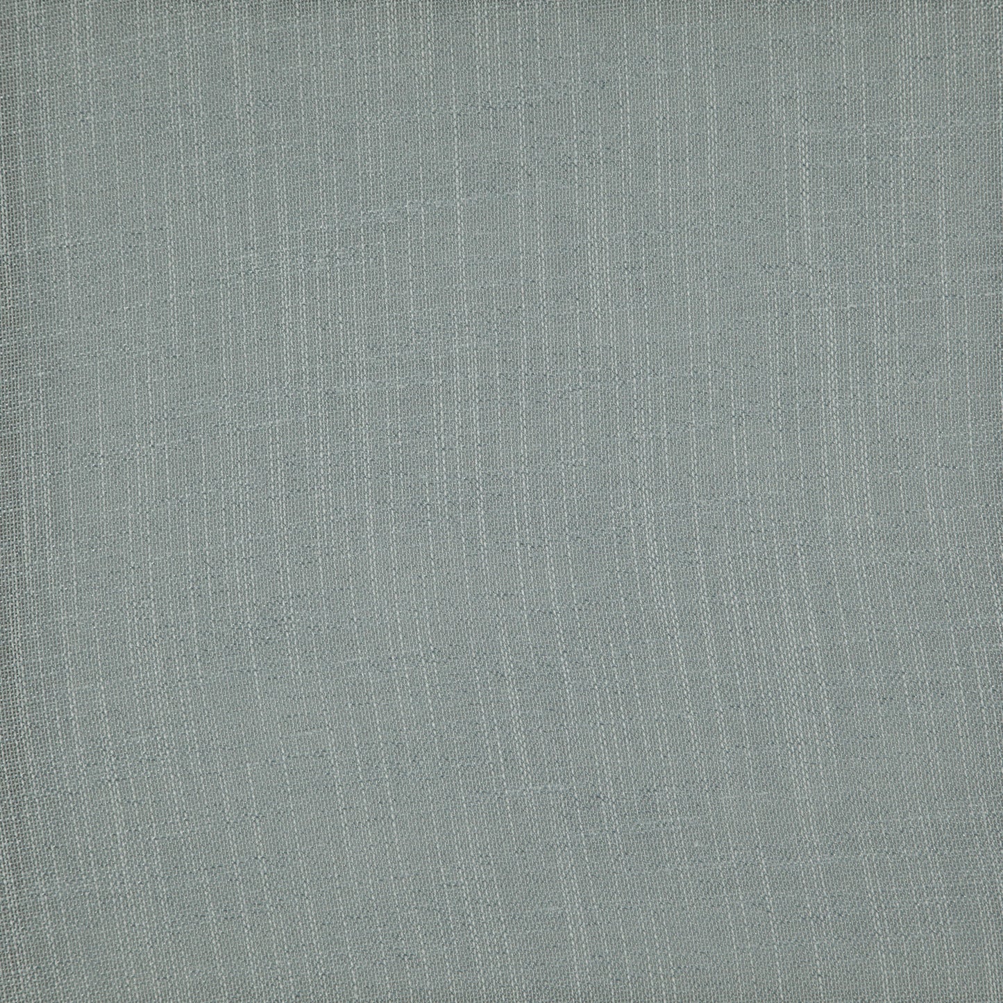 Blue linen fabric close-up with visible weave texture