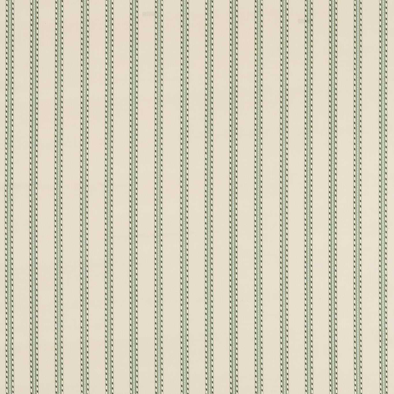 MORRIS & CO Holland Park Stripe Fabric Stripes Sage,Linen - MAMB227118