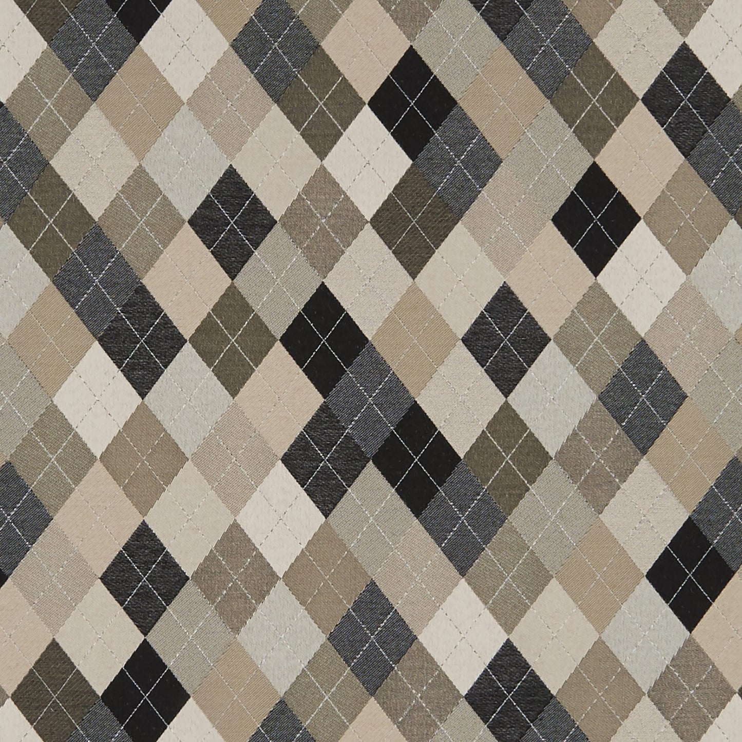 JF Fabrics everyday MANITOBA 37 Fabric Traditional,Transitional,Contemporary,Diamond,Geometric Brown Jacquard - 7590637 J7981