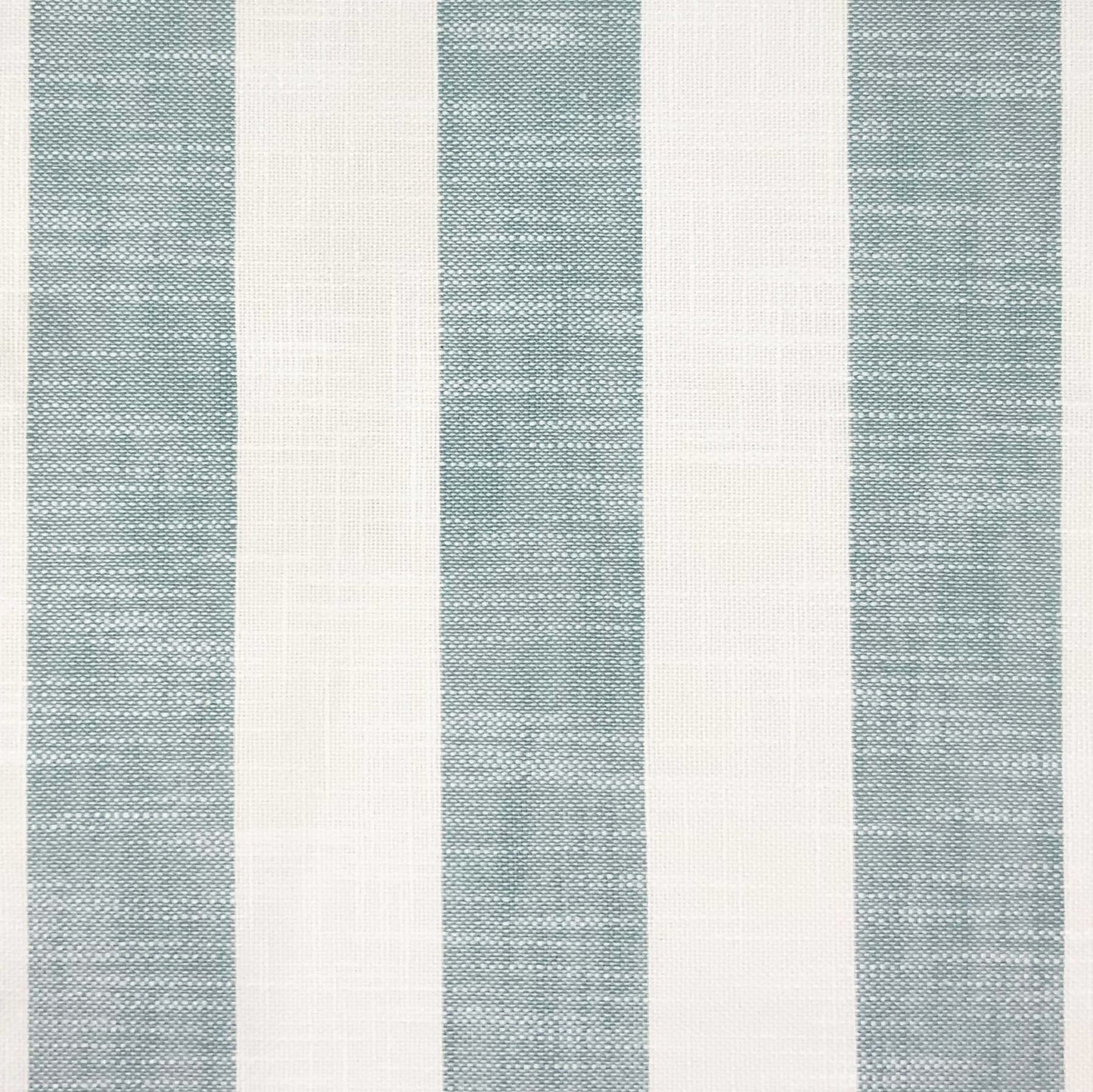 JF Fabrics Bella Dura Home MARINA 64 Fabric Stripe Aqua, White Linen Texture, Outdoor - 9058064 J9411