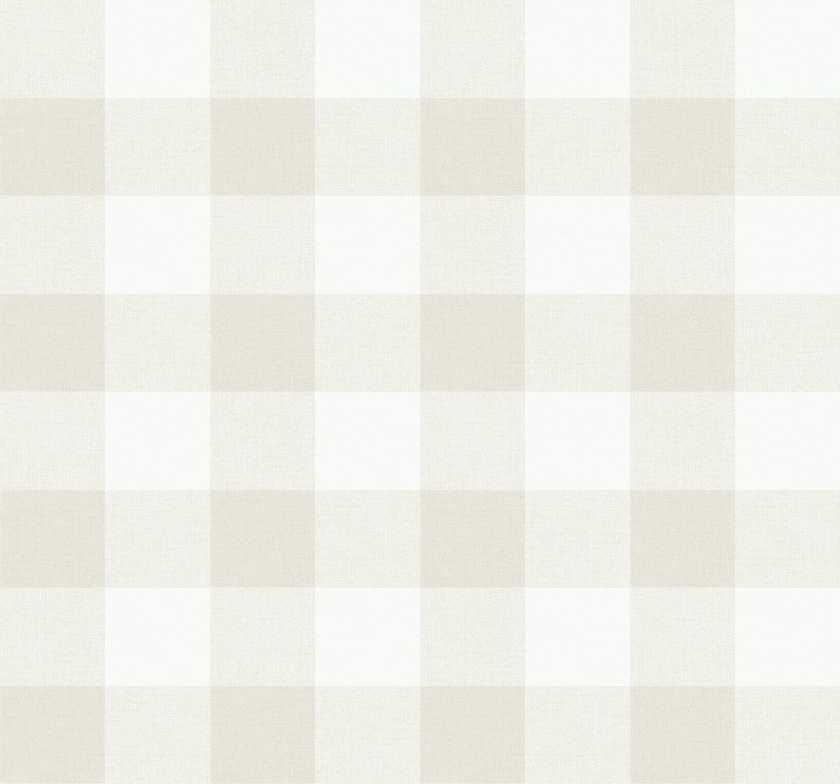 Seabrook Designs Beach House Picnic Plaid Plaid Coastal Beige Matte - MB31905